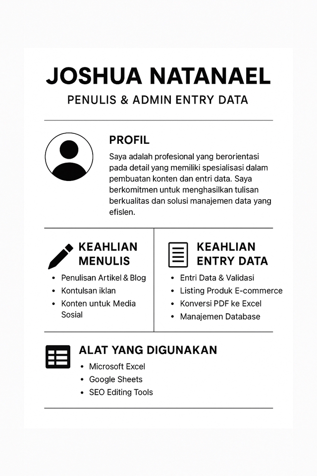 Pengetikan Umum - Pengetikan dan Edit Dokumen, Rapih dan Bisa revisi sampai beres - 2