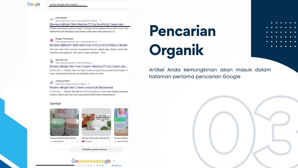Pencarian organik di mesin pencari
