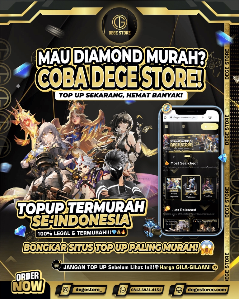 Banner Online - Jasa Desain Feed Instagram Game Store - 2