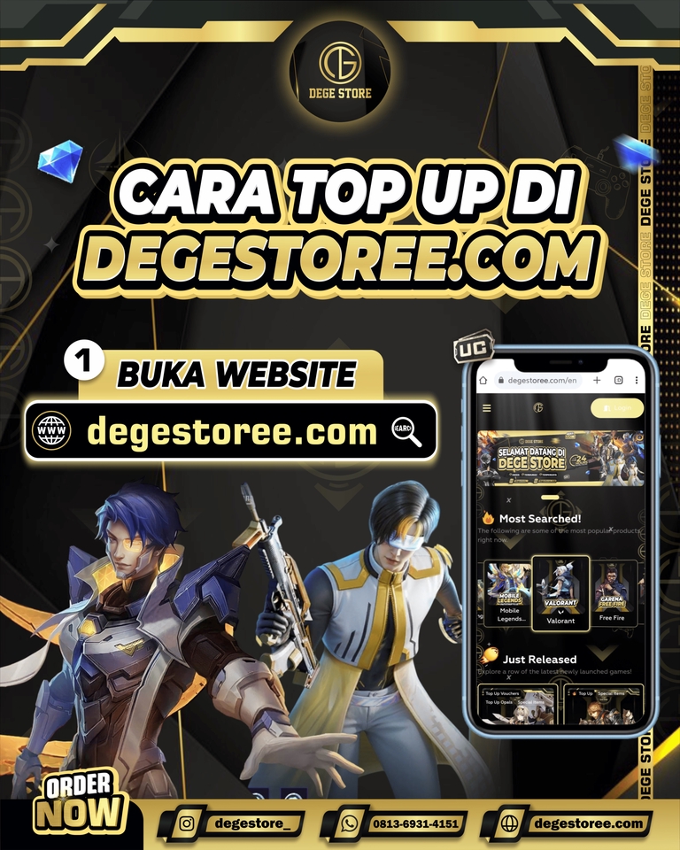Banner Online - Jasa Desain Feed Instagram Game Store - 3