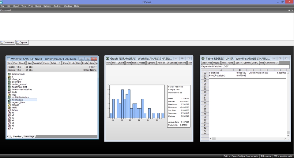 Analisis Data - Jasa Olah Data Penelitian, Skripsi, Tesis | SPSS, EViews, SmartPLS Cepat & Akurat - 5