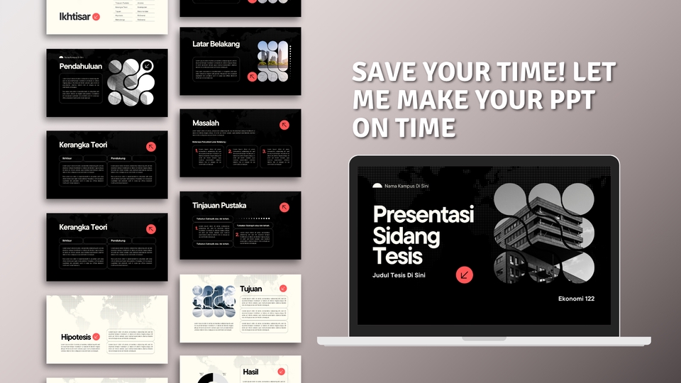 Presentasi - Pembuatan Presentasi, Canva, dan Power Point 24 Jam selesai - 7