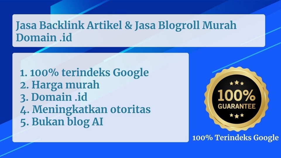 Jasa Backlink Dofollow Berkualitas Terbaik dan Terpercaya - Jasa Backlink & Blogroll Murah di Blog Bertraffic