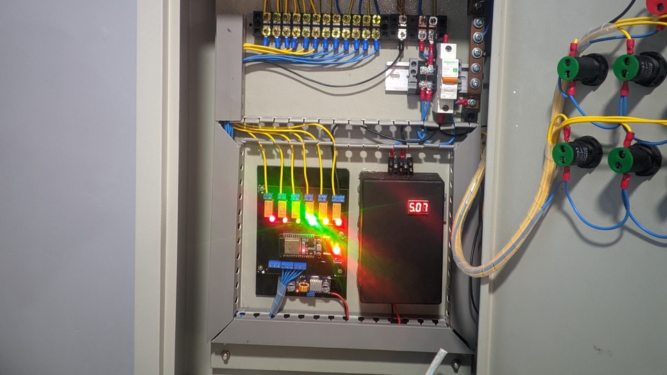 Jasa Pembuatan Robot dan Elektronika - Desain Panel IOT,Diagram Wiring 