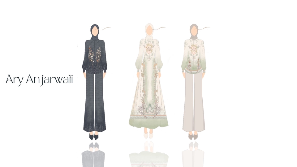Gambar dan Ilustrasi - Jasa Fashion Illustrator | Fashion Design | Fashion Designer with Technical Drawing - 2