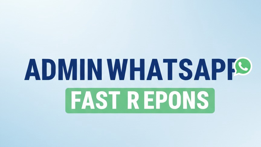 "Jasa Admin WhatsApp Fast Respon, ramah, & mahir WA Business untuk bantu tingkatkan orderan toko."