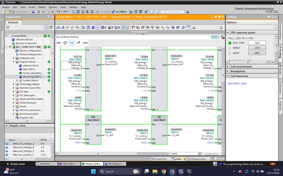 Elektronik & Robotika - Program PLC Energy Meter IoT - 2