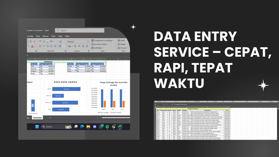 Jasa Input Berbagai Jenis Data Entry Online - Data Entry Service – Efisien & Tepat Waktu