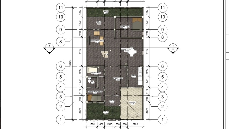 CAD Drawing - Gambar kerja (DED)/Jasa desain struktur dan arsitektur 2D - 6