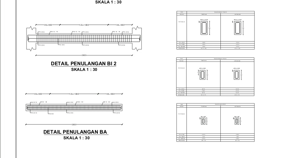 CAD Drawing - Gambar kerja (DED)/Jasa desain struktur dan arsitektur 2D - 5