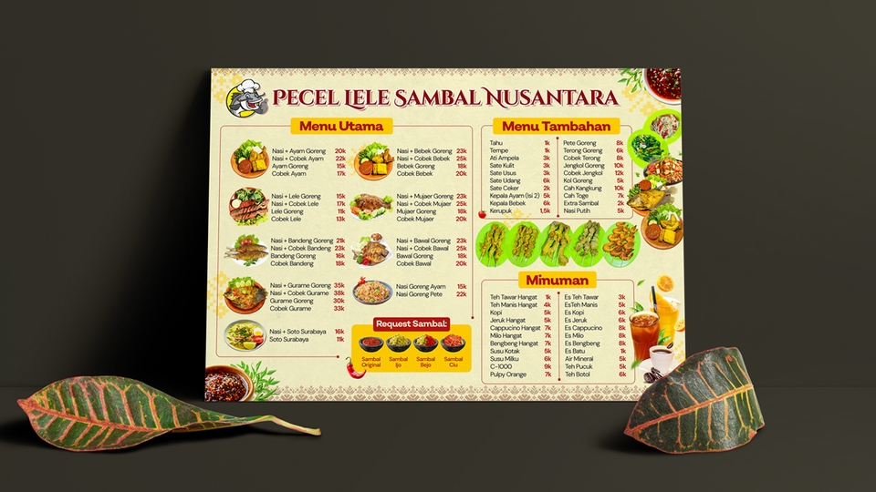 Digital Printing - Desain Menu, e Menu, MURAH DAN CEPAT (1 HARI) - 11