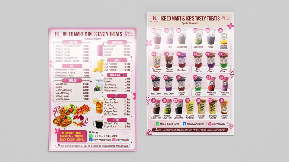 Digital Printing - Desain Menu, e Menu, MURAH DAN CEPAT (1 HARI) - 15