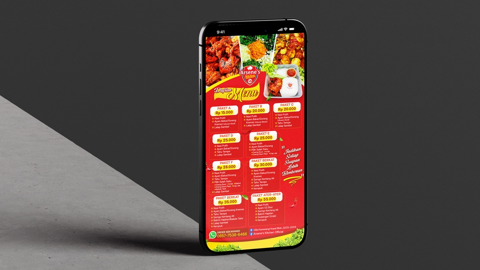 Digital Printing - Desain Menu, e Menu, MURAH DAN CEPAT (1 HARI) - 14