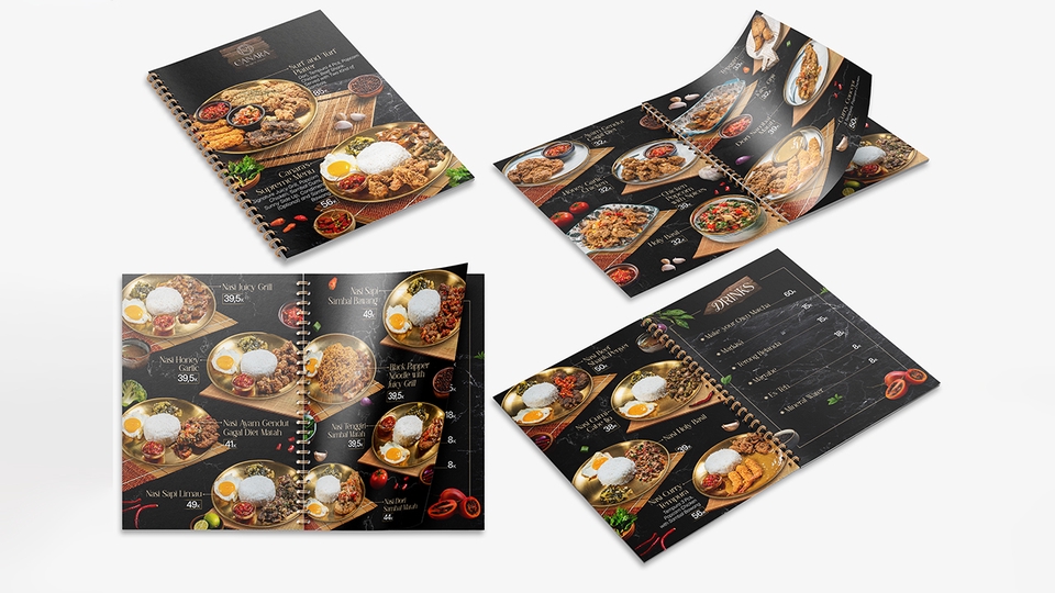 Digital Printing - Desain Menu, e Menu, MURAH DAN CEPAT (1 HARI) - 4