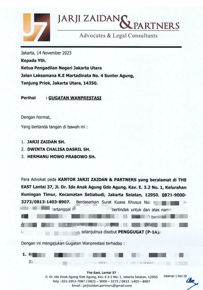 Hukum - GUGATAN PERKARA PERDATA, DAN TATA USAHA NEGARA - 8