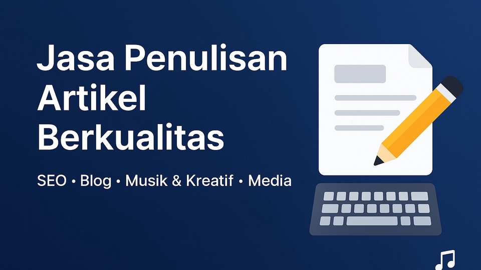 Jasa Lainnya di Desain Grafik - 🎵 Artikel Musik, Hiburan & Kreatif – Penulisan Mendalam