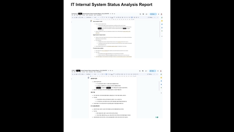Terjemahan bahasa Korea ke bahasa Inggris untuk Proses IT Bisnis Digitalisasi Fintech