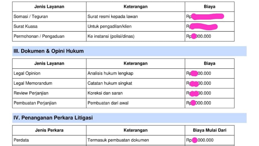 Pendapat Hukum - Layanan Konsultasi Hukum - 6