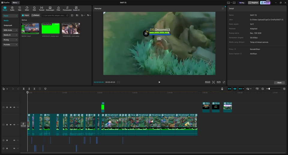 Video Editing - JASA EDIT VIDEO/CLIP MOMEN VIDEO GAMEPLAY JADI SHORT/TIKTOK JADI - 3