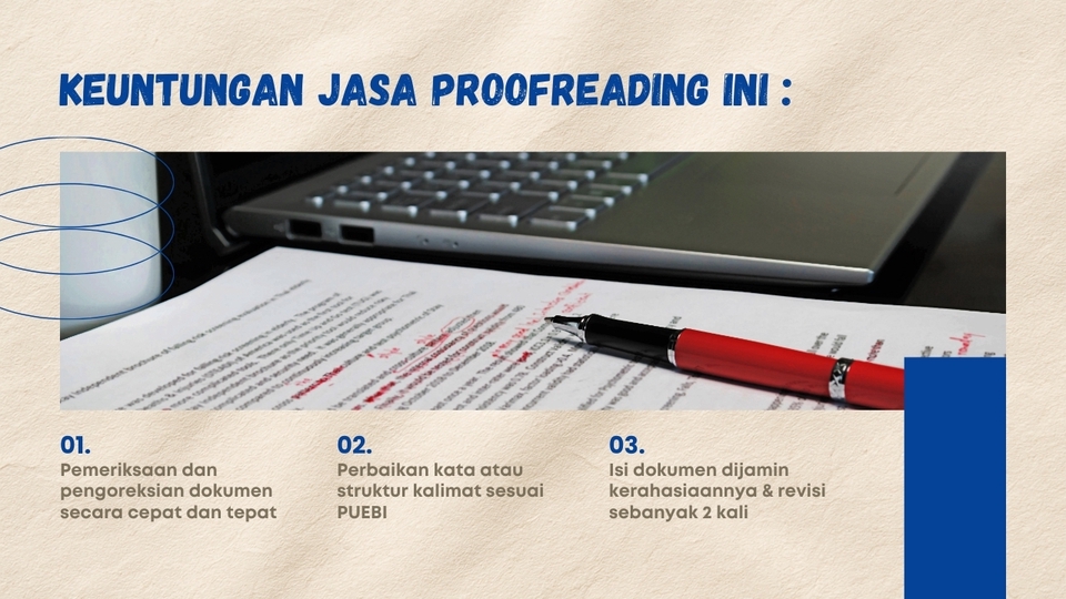 Keuntungan pakai jasa proofreading blogger