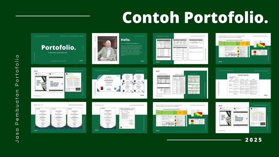 Portfolio & Resume - Jasa Pembuatan Portofolio Profesional - 4