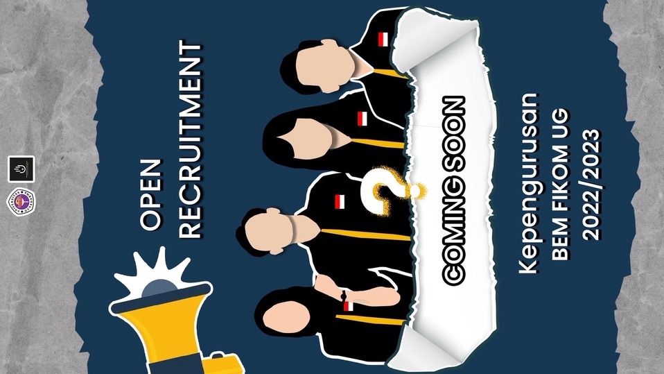 Jasa desain poster untuk open recruitment kegiatan