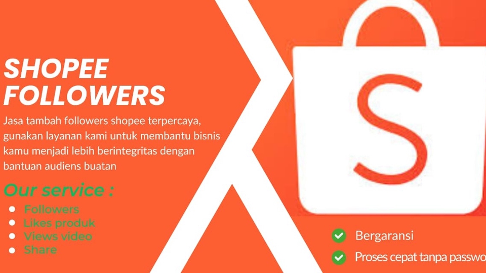 Jasa Buzzer Social Media IG, Facebook, Tiktok, maupun Twitter - Jasa Input layanan Shopee followers, likes, dan views
