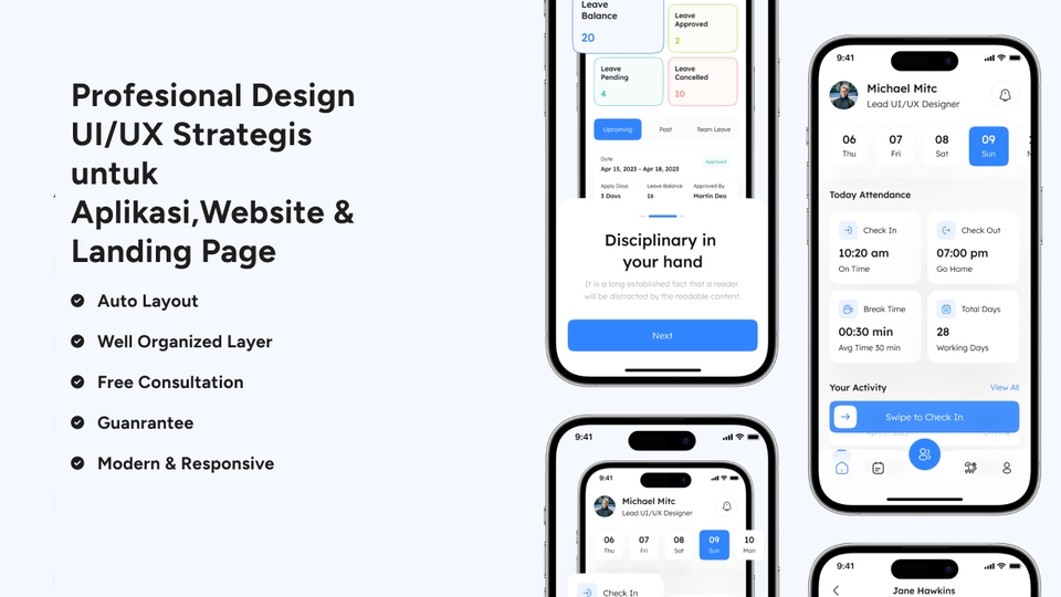 UI & UX Design - Profesional Desain UI/UX Strategis untuk Apps, Website & Landing Page - 2