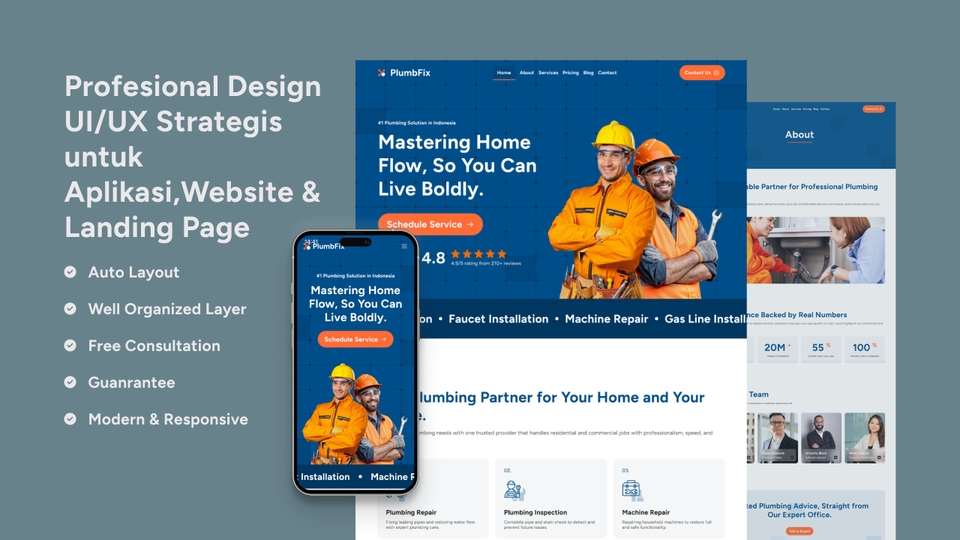 UI & UX Design - Profesional Desain UI/UX Strategis untuk Apps, Website & Landing Page - 4