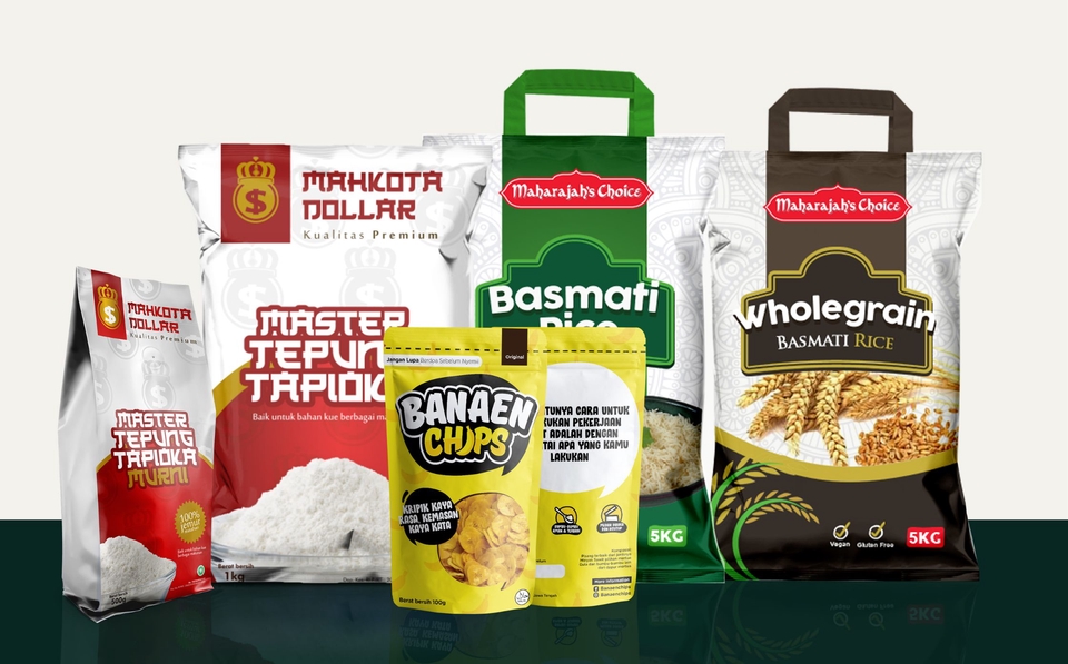 Label & Kemasan - Desain Packaging/Kemasan Produk | Label, Box, Paper Bag, Pouch | Profesional, Cepat, Murah - 3