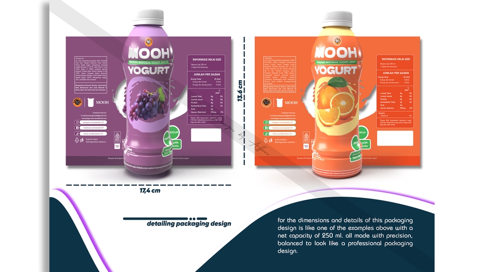 Label & Kemasan - Desain Kemasan minuman Botol untuk semua produk minuman - 2