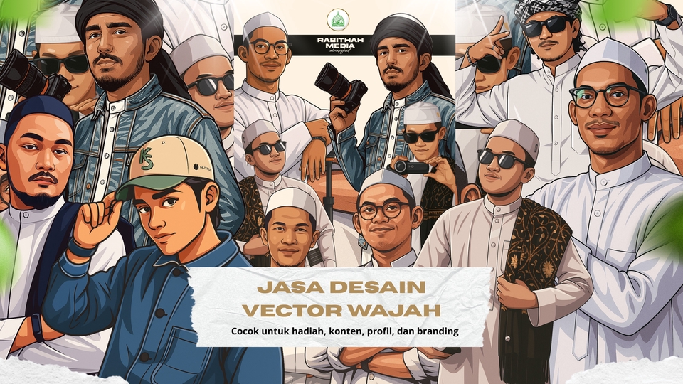 Jasa WhatsApp Blast untuk Sebar Iklan - CUSTOM VECTOR WAJAH – MULAI 50 RIBU AJA!