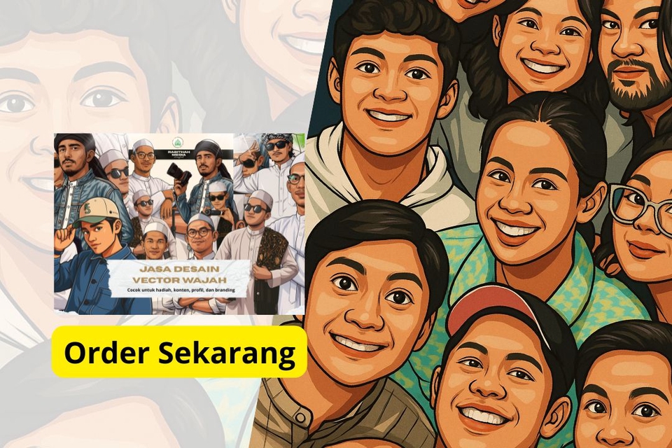 Vektor - CUSTOM VECTOR WAJAH – MULAI 50 RIBU AJA! - 3