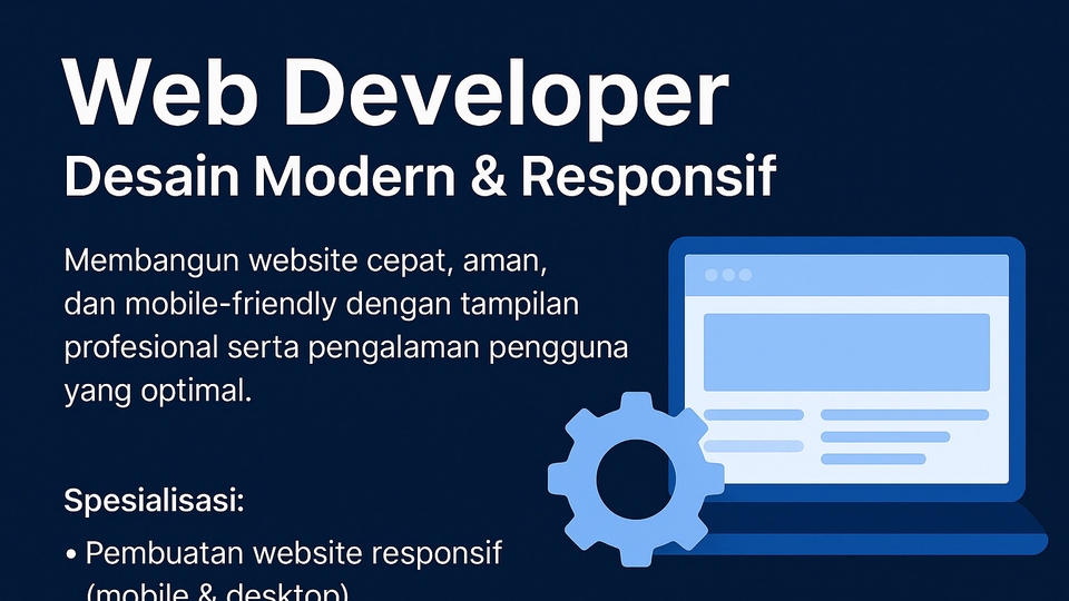 Jasa Pembuatan Landing Page untuk Produk UMKM dan Brand - Web Developer