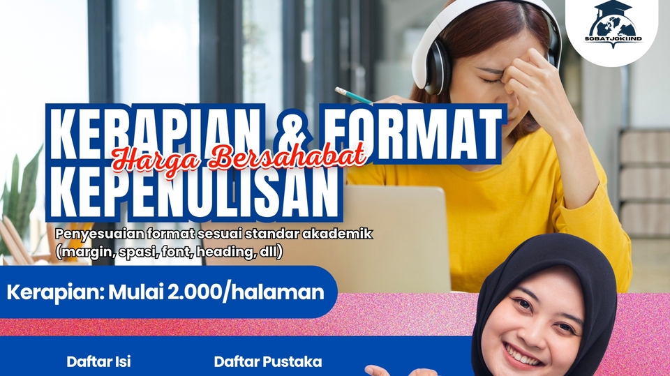 Kerapian dan Format Kepenulisan