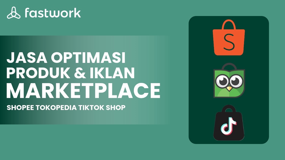 Jasa Optimasi Promo & Iklan Marketplace (Shopee, Tokopedia, TikTok Shop)