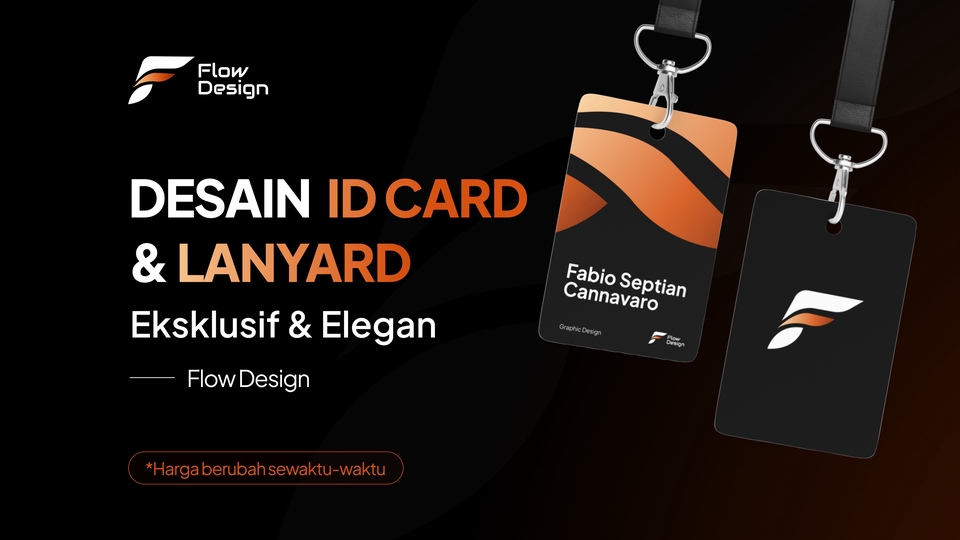 Cover Fastwork | Desain ID Card & Lanyard Eksklusif & Elegan - Flow Design