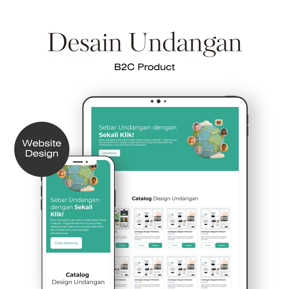 Desain Web - Desain web undangan digital adat jawa - 2