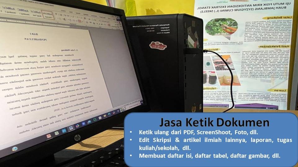 Jasa Ketik / Edit Dokumen