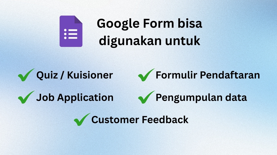 Entri Data - JASA PEMBUATAN GOOGLE FORM - 5