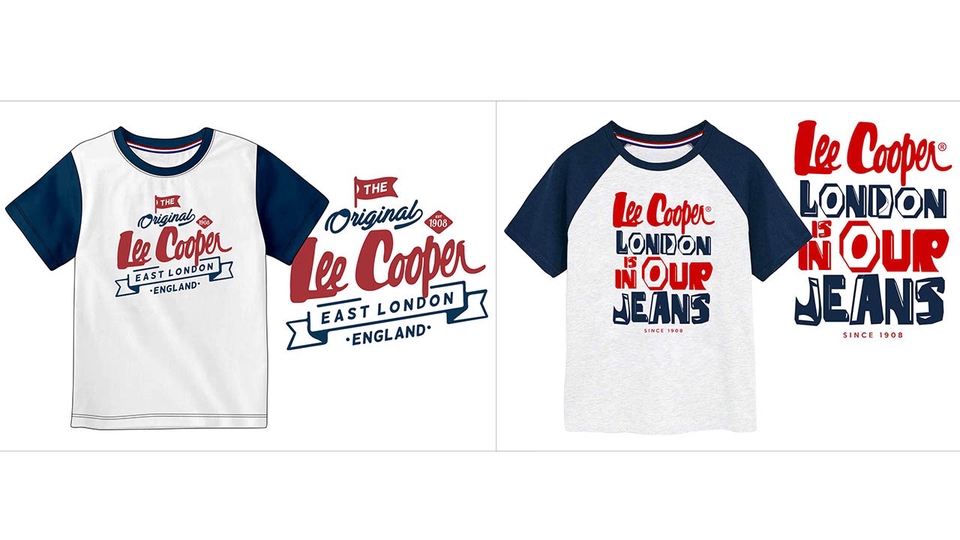 Desain t shirt lee cooper kids