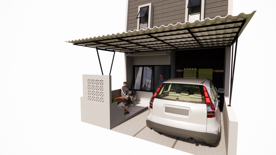 3D & Perspektif - Renovasi Rumah - 3