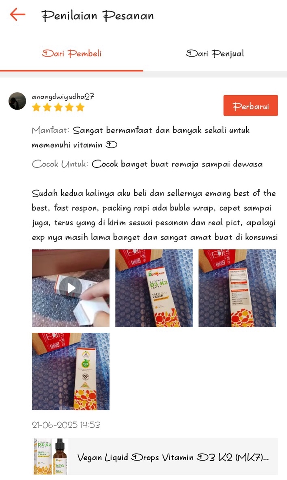Memberi Review - JASA FAKE ORDER SHOPEE - Review dan Rating Marketplace - 3