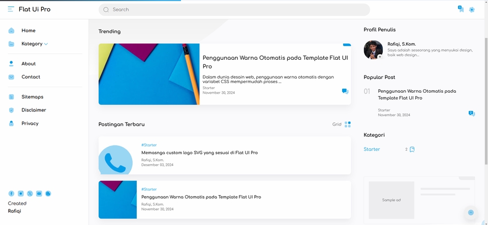 Web Development - Jasa Desain dan Kustomisasi Template Blogger - 2