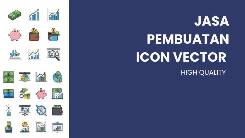 Jasa Desain Vector Kreatif dan Resolusi Tinggi - Jasa Pembuatan Desain Icon Vector