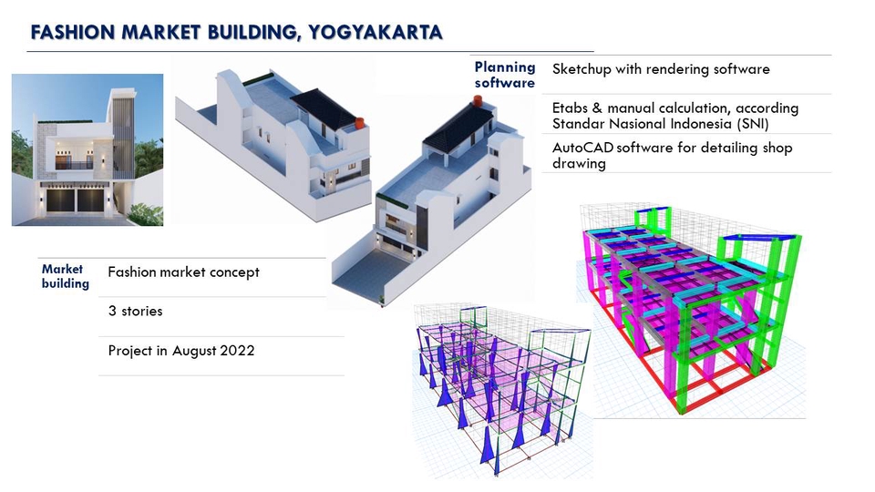 CAD Drawing - Jasa perhitungan struktur, RAB, DED dan arsitek 3D Rumah/Gedung - 23