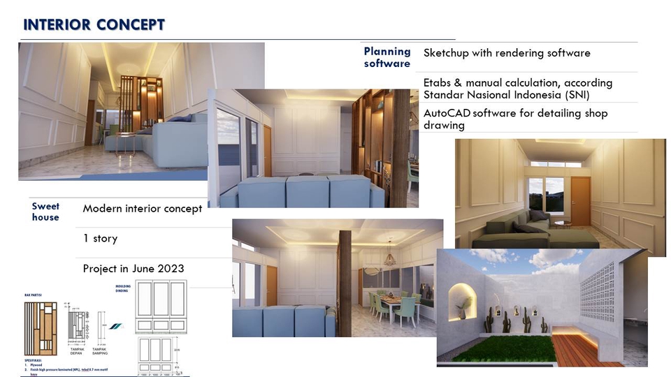 CAD Drawing - Jasa perhitungan struktur, RAB, DED dan arsitek 3D Rumah/Gedung - 19