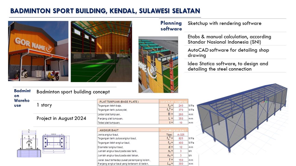 CAD Drawing - Jasa perhitungan struktur, RAB, DED dan arsitek 3D Rumah/Gedung - 6