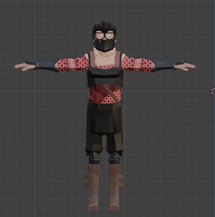 3D Model - Pembuatan 3D Model Lowpoly (Game) - 25