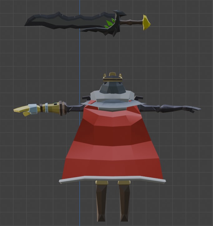 3D Model - Pembuatan 3D Model Lowpoly (Game) - 30